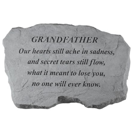 Kay Berry Grandfather-Our Hearts Still Ache In Sadness, 16-in. x 10.5-in. x 1.5-in. KA313609